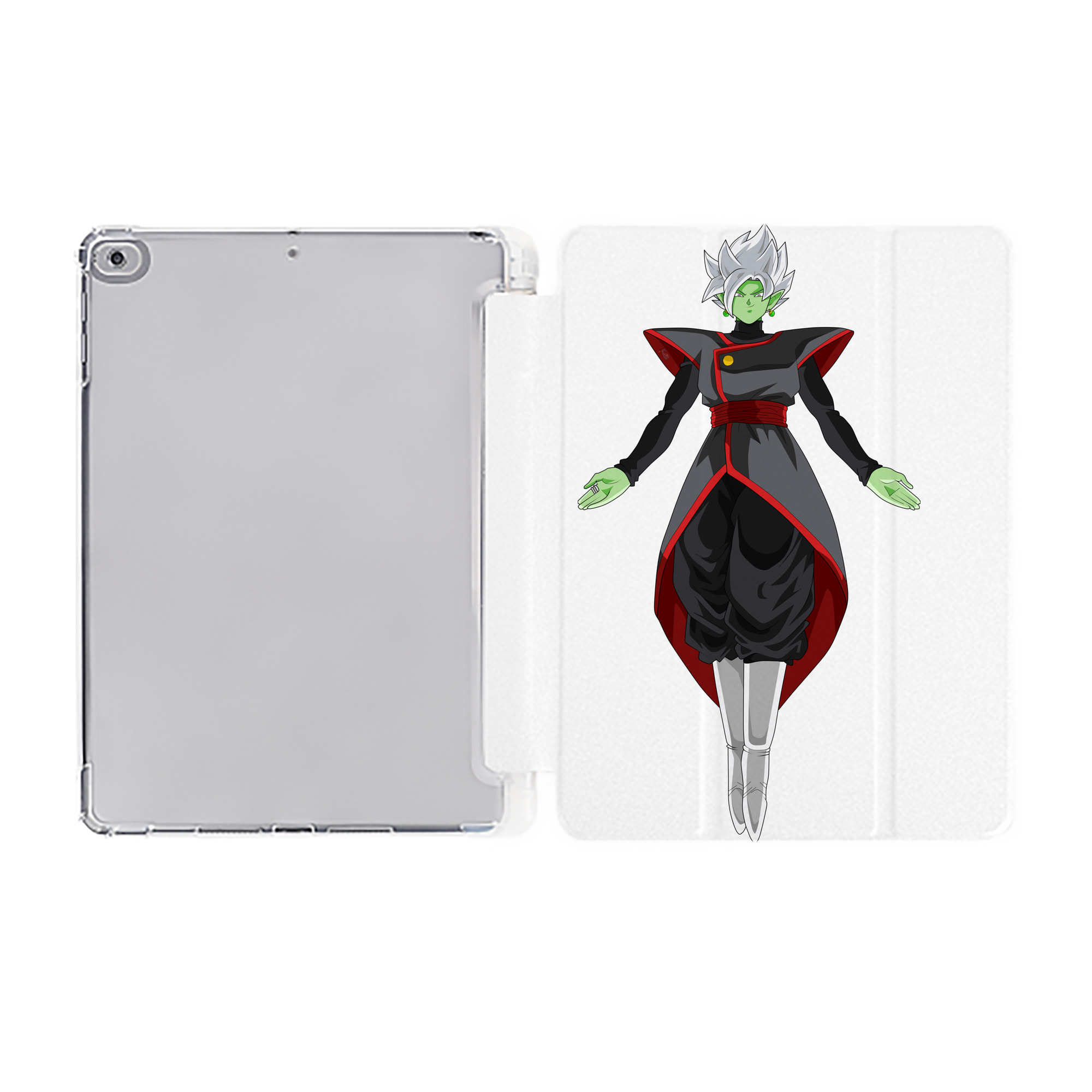 （画像用） ドラゴンボール DRAGON BALL IPad ケース ペン収納付き 三つ折りスタンド PUレザー×シリコン 対応機種9.5/10.5/10.9インチ